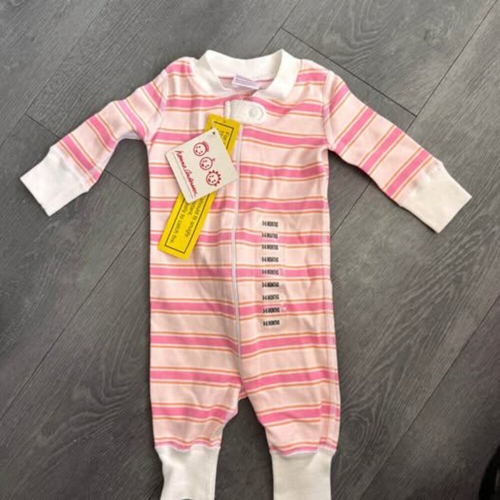 Hanna Andersson Striped Pajamas 0-6 Months